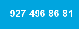 927 496 86 81 927 496 86 81
